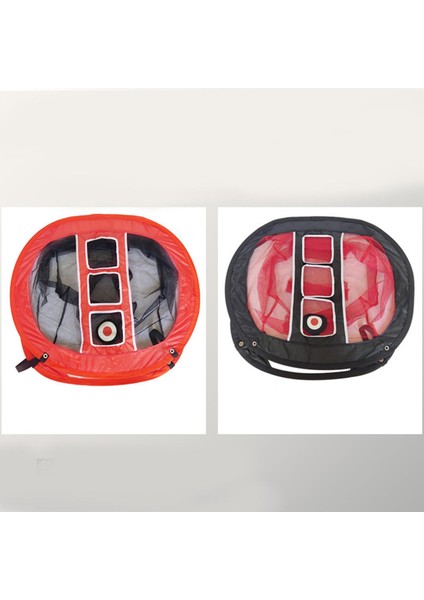 Katlanabilir Golf Ağı Eğ I Kafesi Salıncak Golf Aksesuarları Kırmızı (Yurt Dışından) indirimleri