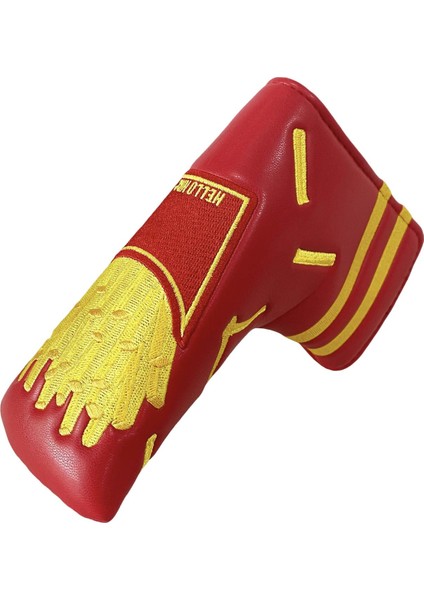 Golf Çekiç Atıcı Golf Sopası Kılıfı Wrap Kol Pu Golf Kulübü Başörtüsü Kadın Erkek 15CMX12CMX5CM (Yurt Dışından) modelleri