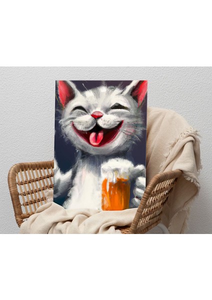 Beer Tasarımlı Kanvas Tablo-13 30X50CM Ev Dekorasyonu, Ev Hediyesi modelleri