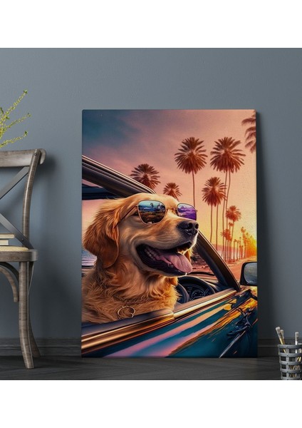 Fantastic Tasarımlı Kanvas Tablo-37 30X50CM Ev Dekorasyonu, Ev Hediyesi