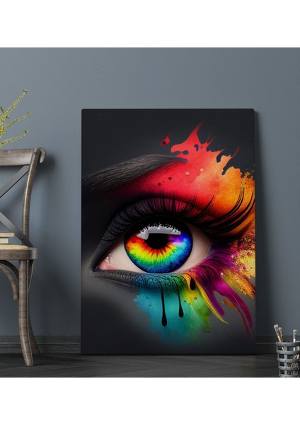 Fantastic Tasarımlı Kanvas Tablo-39 30X50CM Ev Dekorasyonu, Ev Hediyesi