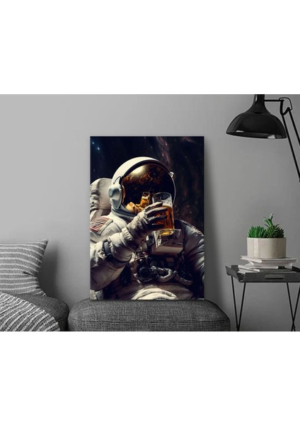 Beer Tasarımlı Kanvas Tablo-8 30X50CM Ev Dekorasyonu, Ev Hediyesi