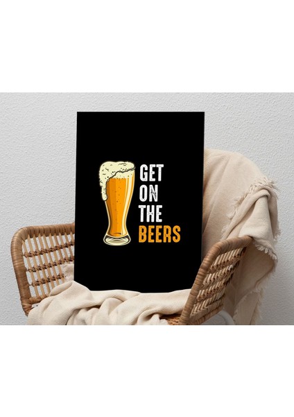 Beer Tasarımlı Kanvas Tablo-5 30X50CM Ev Dekorasyonu, Ev Hediyesi modelleri