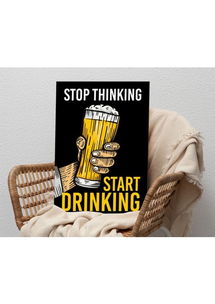 Beer Tasarımlı Kanvas Tablo-7 30X50CM Ev Dekorasyonu, Ev Hediyesi modelleri