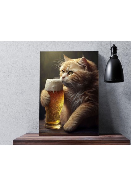 Beer Tasarımlı Kanvas Tablo-1 30X50CM Ev Dekorasyonu, Ev Hediyesi fiyatları