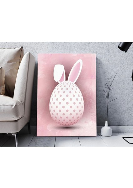 Paskalya Tasarımlı Kanvas Tablo 30X50CM Ev Dekorasyonu, Paskalya Hediyesi, Ev Hediyesi-4