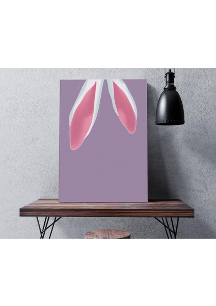 Paskalya Tasarımlı Kanvas Tablo 30X50CM Ev Dekorasyonu, Paskalya Hediyesi, Ev Hediyesi-5
