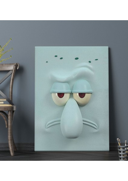 Fantastic Tasarımlı Kanvas Tablo-25 30X50CM Ev Dekorasyonu, Ev Hediyesi