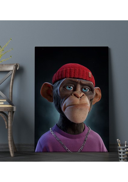 Fantastic Tasarımlı Kanvas Tablo-30 30X50CM Ev Dekorasyonu, Ev Hediyesi