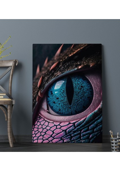 Fantastic Tasarımlı Kanvas Tablo-49 30X50CM Ev Dekorasyonu, Ev Hediyesi