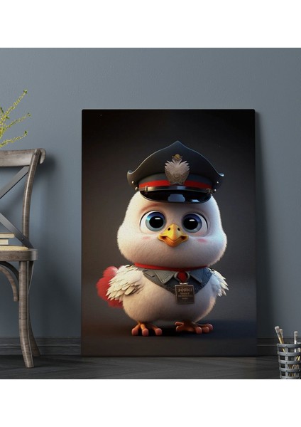 Fantastic Tasarımlı Kanvas Tablo-41 30X50CM Ev Dekorasyonu, Ev Hediyesi