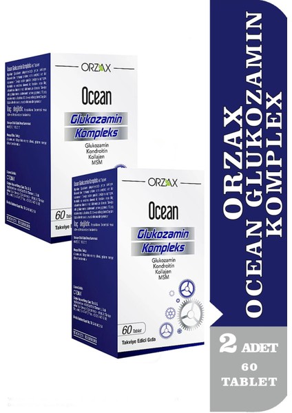 Ocean Glukozamin Komplex 60 Tablet 2 Adet
