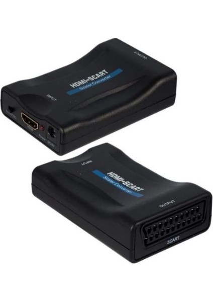 Deste Elektronik HDMI To Scart Çevirici Adaptör HDMI Giriş (Input) Scart Çıkış (Out)