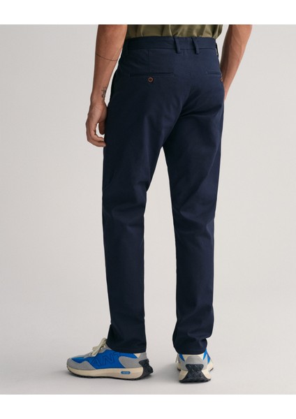Erkek Lacivert Slim Fit Pantolon 1505220.410