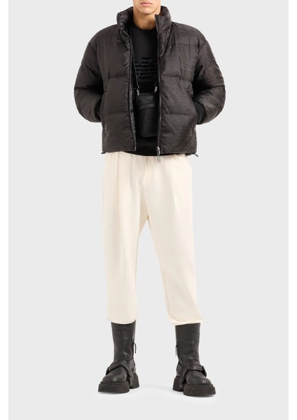 Çift Taraflı Su ve Rüzgar Geçirmez Dik Yaka Regular Fit Mont Erkek Mont 6R1B65 1nvsz F091 modelleri