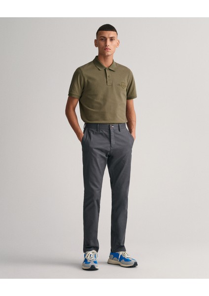 Erkek Gri Slim Fit Pantolon 1505220.162