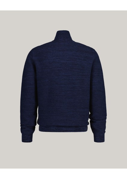 Erkek Lacivert Regular Fit Fermuarlı Kazak 8050178.433 fiyatları