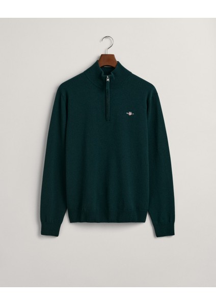 Erkek Yeşil Regular Fit Yarım Fermuarlı Kazak 87213.374 modelleri