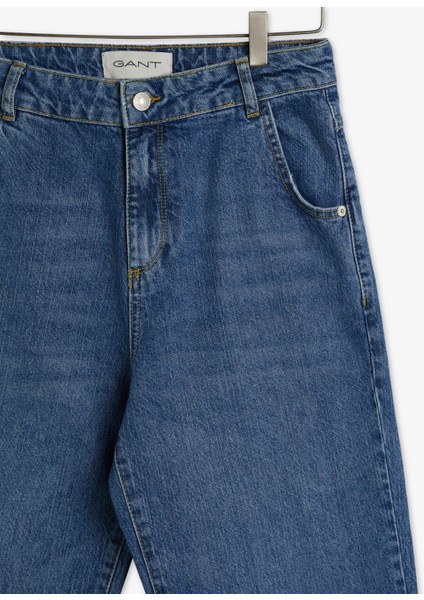Kadın Mavi Jean Pantolon 41623318T.972