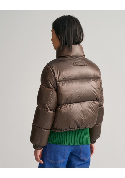 Kadın Kahverengi Relaxed Fit Dik Yaka Mont 4700295.274 fiyatları