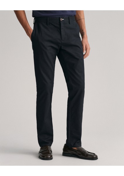 Erkek Siyah Slim Fit Pantolon 1505220.5