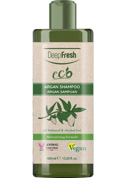 Deep Fresh Eco Serisi Argan Şampuan 400 ml