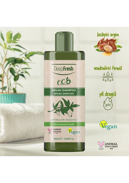 Eco Serisi Argan Şampuan 400 ml