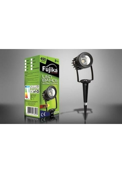 Fujıka 5 Watt Kırmızı Bahçe Çim Armatürü