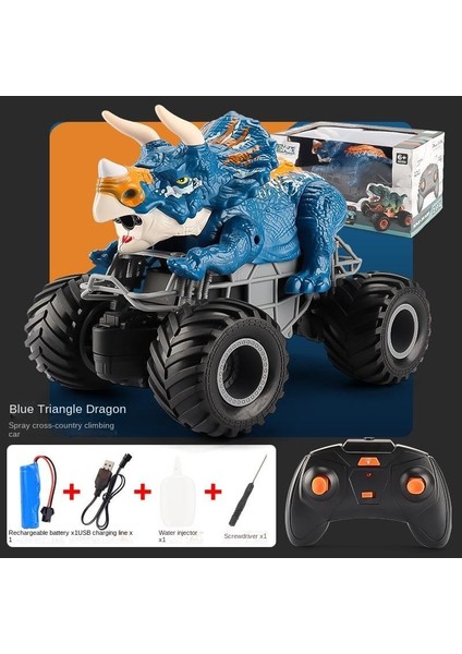 Yeni Sprey Dinozor 2.4g Uzaktan Kumanda Off-Road Araç Triceratops Tyrannosaurus Rex Tırmanma Uzaktan Kumanda Araba (Yurt Dışından)