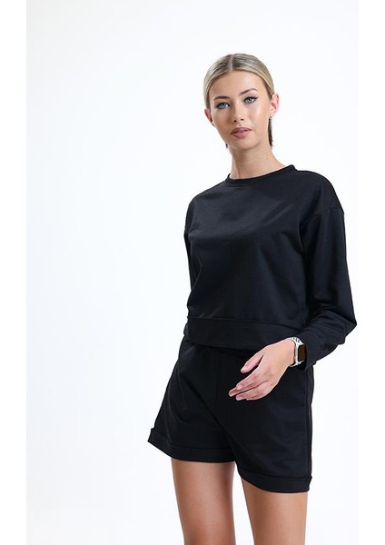 LTN-G202 Uzun Kollu T-Shirt Şort Takım modelleri