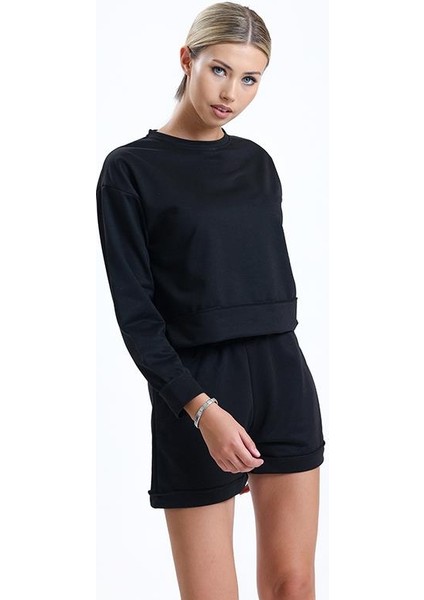 LTN-G202 Uzun Kollu T-Shirt Şort Takım fırsatları
