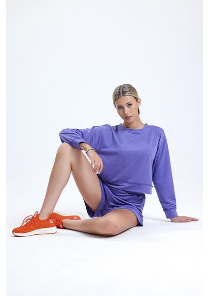 LTN-G202 Uzun Kollu T-Shirt Şort Takım indirimleri