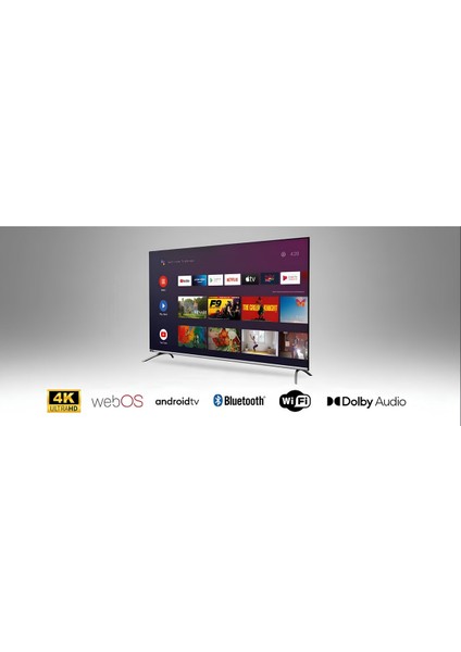 SB50500 50" 127 Ekran Dahili Uydu Alıcılı 4K Ultra HD Smart LED TV