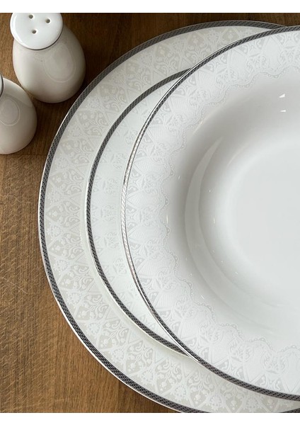 Yemek Takımı Nantes Silver 60 Parça 12 Kişilik fırsatları