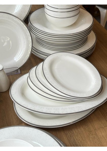 Yemek Takımı Nantes Silver 60 Parça 12 Kişilik indirimleri