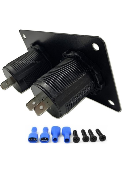 Marine Tekne Şarj + Şarj Soketi Alüminyum Çerçeveli 12-24v fiyatları