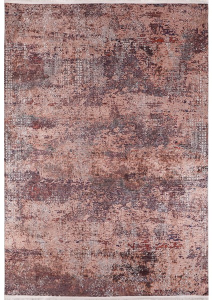 Habarovsk Kahverengi Modern Polyester Dijital Baskı Halı