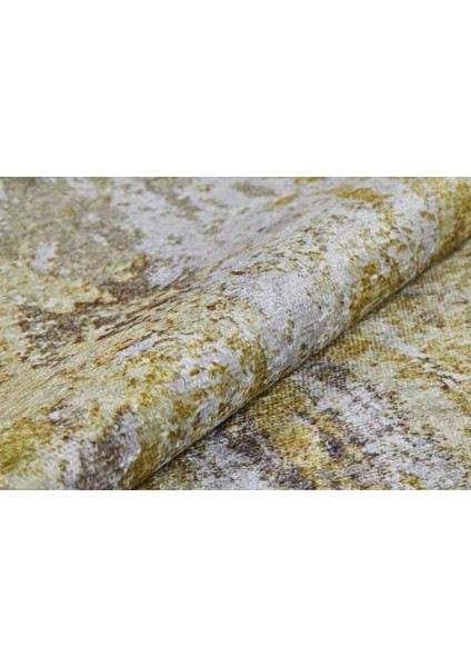 Tomsk Gri Modern Polyester Dijital Baskı Halı