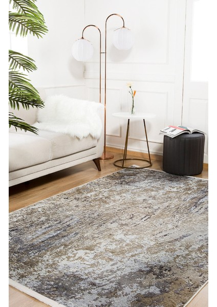 Kemerovo Yeşil Modern Polyester Dijital Baskı Halı