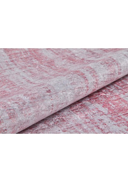 Tolyatti Pembe Modern Polyester Dijital Baskı Halı