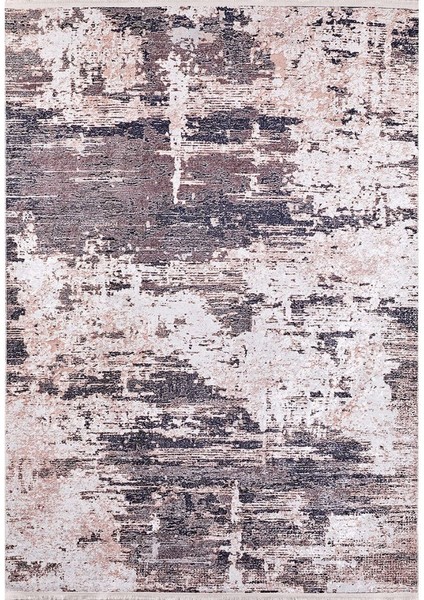 Nijnitagil Bej Modern Polyester Dijital Baskı Halı