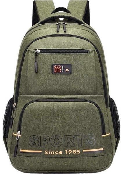 Büyük Kapasiteli Rahat Su Geçirmez Bilgisayar Sırt Çantası Öğrenci Okul Çantası (Yurt Dışından)