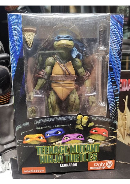 Neca Teenage Mutant Ninja Turtles Sınırlı Üretim 7 Inç Aksiyon Figürü Modeli (Yurt Dışından)