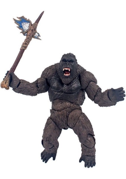 Godzilla Vs. Kong Gorilla Oyuncak El Modeli Aksiyon Figürü (Yurt Dışından)