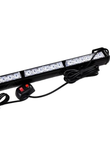 Traktör ve Iş Makinası Turuncu-Turuncu 85CM Tepe LED Bar