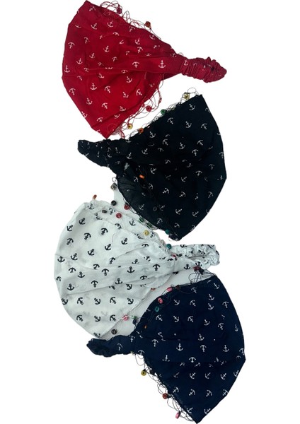 Bandana Paraşüt Model Lastikli 4 Lü