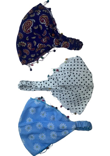 Bandana Paraşüt Model Lastikli 3 Lü
