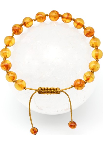 Damla Kehribar Bileklik Litvanya Sertifikalı