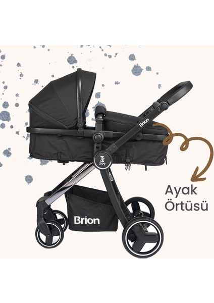 Trendone Travel Sistem Bebek Arabası Antrasit