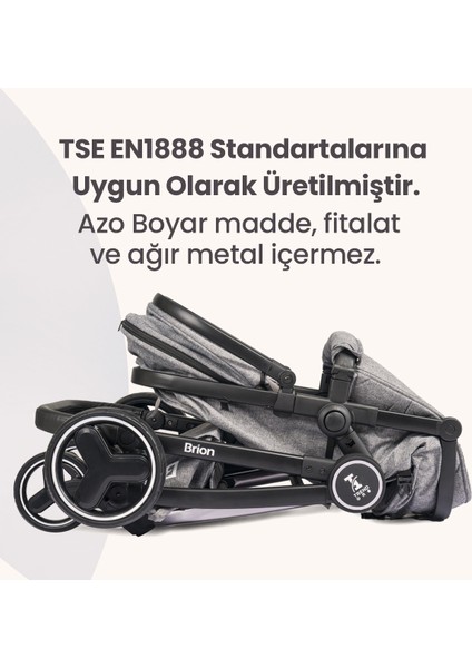 Trendone Travel Sistem Bebek Arabası Antrasit